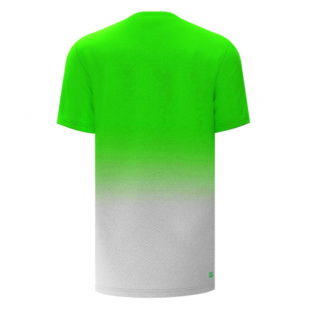 Tricou BIDI BADU Crew Gradiant Baiat - Verde Neon/Alb [1]