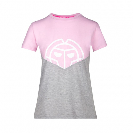 Tricou fete - Tricou BIDI BADU Mandisa Lifestyle Fata - Rose/Gri Deschis