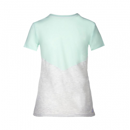 Tricou BIDI BADU Mandisa Lifestyle Fata - Menta/Alb [1]
