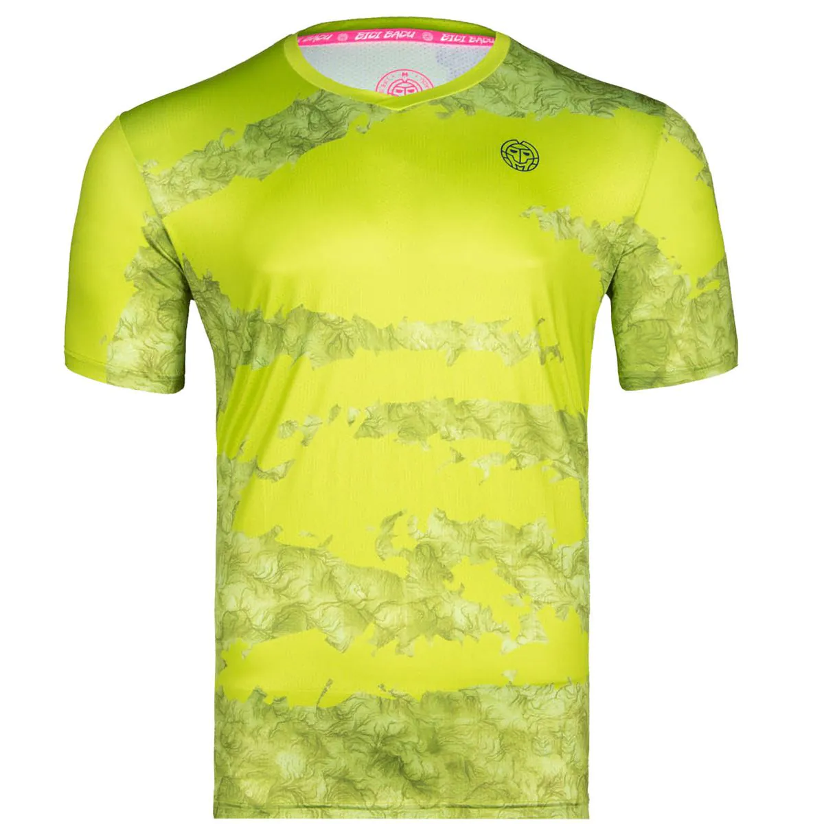 Tricou BIDI BADU Sindo Tech Baiat - Lime/Albastru Inchis [0]