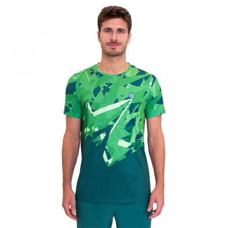 Tricou barbati - Tricou BIDI BADU Spike Barbat - Verde