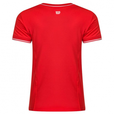 Tricou dama Wilson Seamless TEAM Infrared [1]