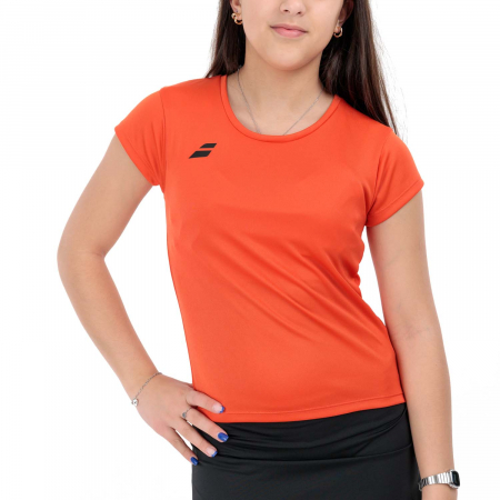 Imbracaminte fete - Tricou fete Babolat Play - portocaliu