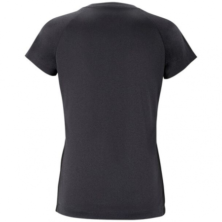 Tricou fete Tecnifibre Airmesh BLK Heather Junior [2]