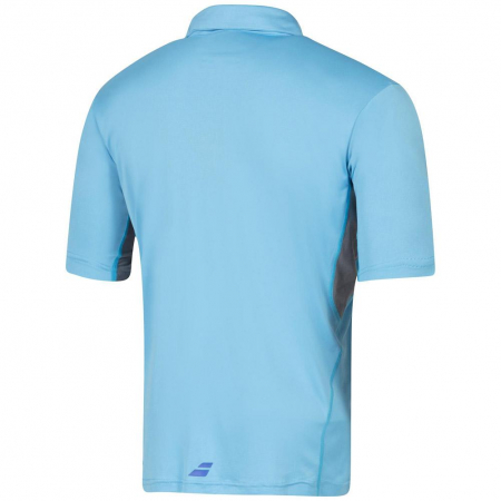 Tricou polo barbati Babolat Performance - albastru deschis [1]