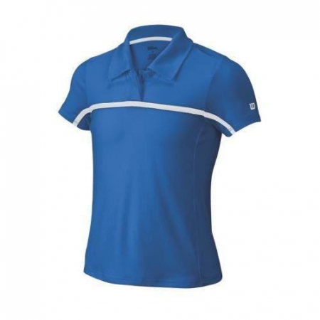 Tricou fete - Tricou polo Wilson Team, pentru fete, albastru