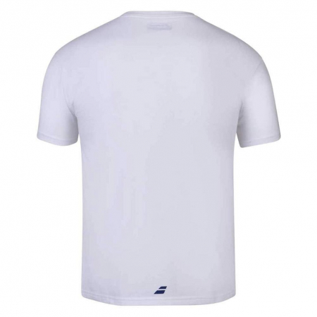 Tricou vintage Babolat Exercise Barbat - alb [2]