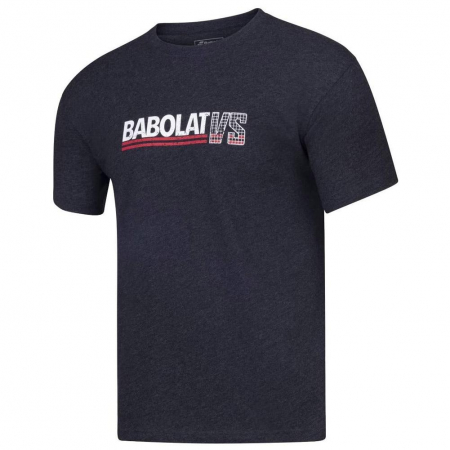 Tricou barbati - Tricou vintage Babolat Exercise Barbat - negru