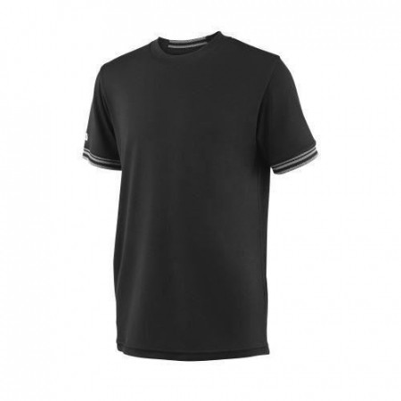 Tricou baieti - Tricou Wilson Team Solid Crew, baieti, negru
