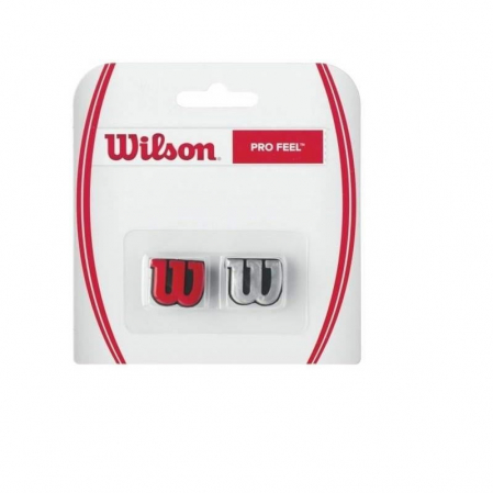 Vibra stop ( Antivibrator) - Vibrastop Wilson Profeel, rosu/argintiu