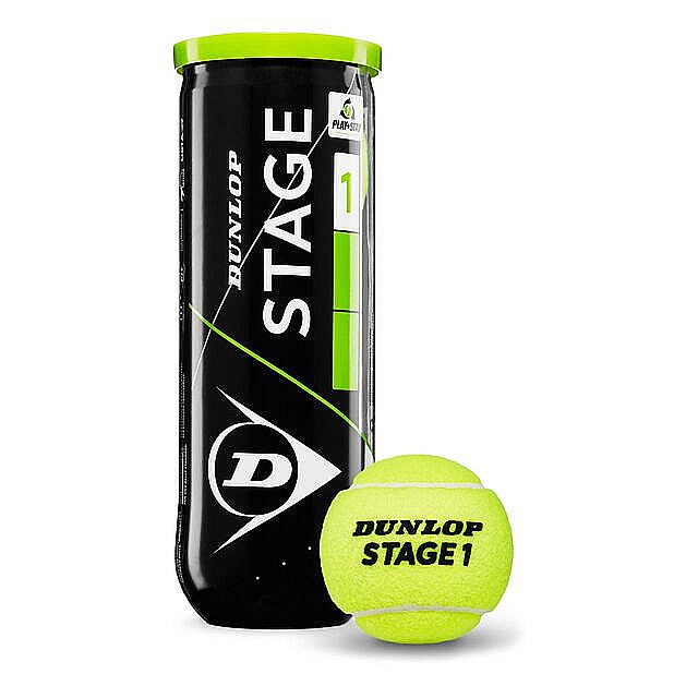 Dunlop Mini Tennis Stage 1 Cutie 3 Buc. Mingi De Tenis Copii Verzi [2]