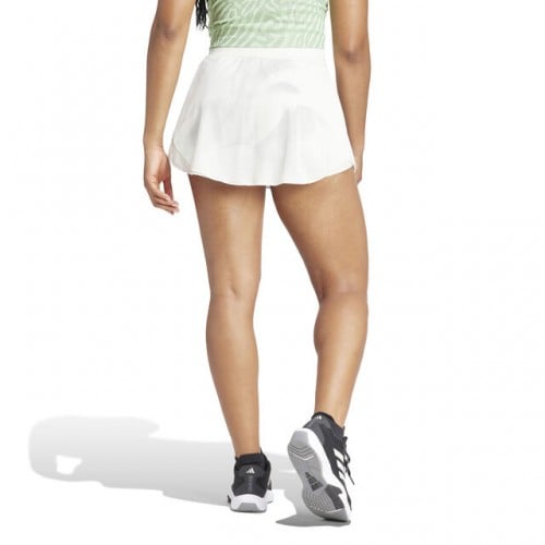 adidas A.O. Pro Print Fusta Tenis Femei Verde deschis, Lime [3]