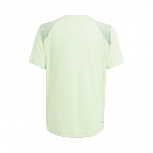 adidas A.O. Pro Tee Tricou Tenis Baieti (Copii) Verde deschis, Negru [2]