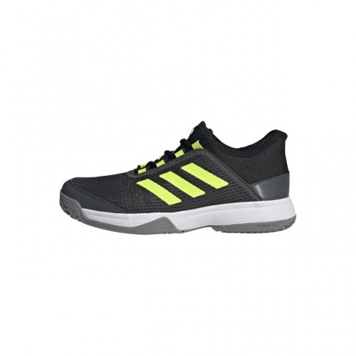 adidas Adizero Club Jr. All Court Incaltaminte Tenis Unisex Copii Negru, Galben [2]
