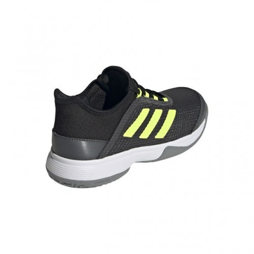 adidas Adizero Club Jr. All Court Incaltaminte Tenis Unisex Copii Negru, Galben [6]