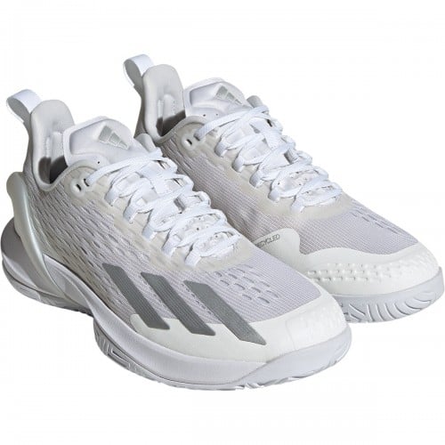 adidas Adizero Cybersonic All Court Incaltaminte Tenis Femei Alb, Argintiu [3]