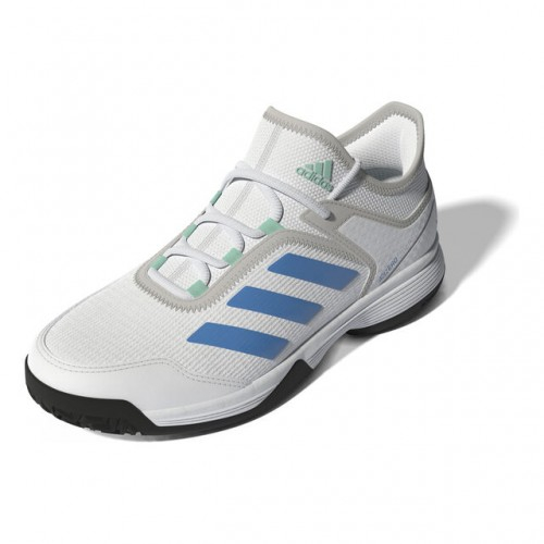 adidas adizero Ubersonic 4 Jr. All Court Incaltaminte Tenis Unisex Copii Alb, Albastru, Verde mint [4]