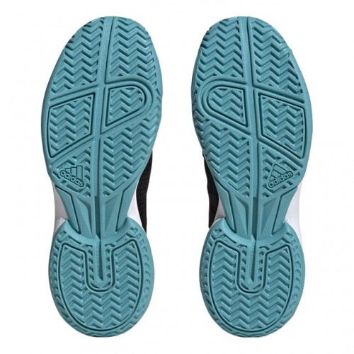 adidas Adizero Ubersonic 4 Jr. All Court Incaltaminte Tenis Unisex Copii Alb, Negru, Albastru fumuriu, rosu [4]