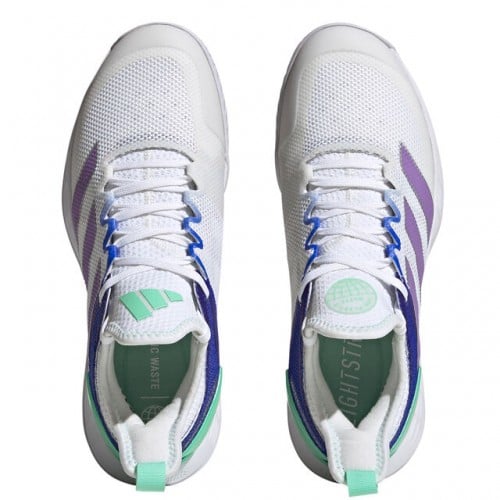 adidas Adizero Ubersonic Lanza T 4 All Court Incaltaminte Tenis Femei Alb, Albastru, Violet, Verde mint [3]