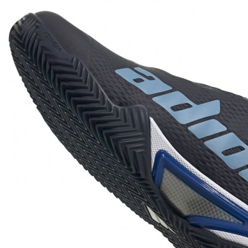 adidas Barricade Clay Incaltaminte Tenis Zgura Bleumarin, Albastru, Alb** [4]