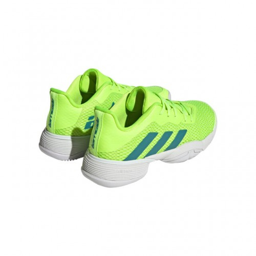 adidas Barricade Jr. All Court Incaltaminte Tenis Unisex Copii Verde lime, Albastru, Alb [5]