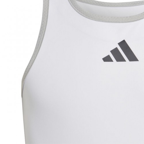 adidas Club Tank Top Maieu Tenis Fete (Copii) Alb, Negru, Gri [3]