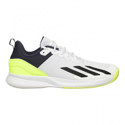 adidas Courtflash Speed All Court Incaltaminte Tenis Barbati Alb, Negru, Galben neon [1]