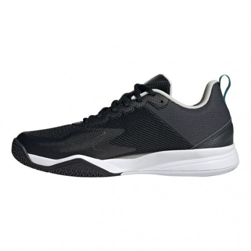 adidas Courtflash Speed All Court Incaltaminte Tenis Barbati Negru, Alb, Albastru deschis [2]