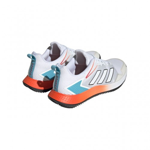 adidas Defiant Speed Clay Incaltaminte Tenis Zgura Barbati Alb, Portocaliu, Gri, Albastru, Negru [5]