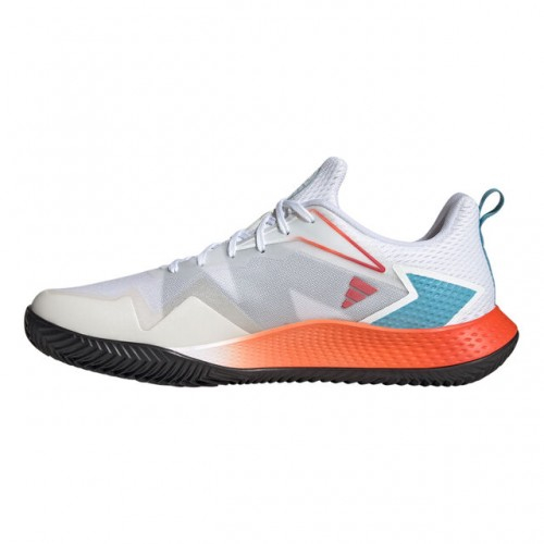 adidas Defiant Speed Clay Incaltaminte Tenis Zgura Barbati Alb, Portocaliu, Gri, Albastru, Negru [2]