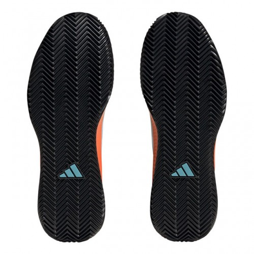 adidas Defiant Speed Clay Incaltaminte Tenis Zgura Barbati Alb, Portocaliu, Gri, Albastru, Negru [4]