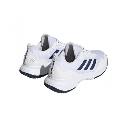 adidas Game Court 2 All Court Incaltaminte Tenis Barbati Alb, Bleumarin [5]