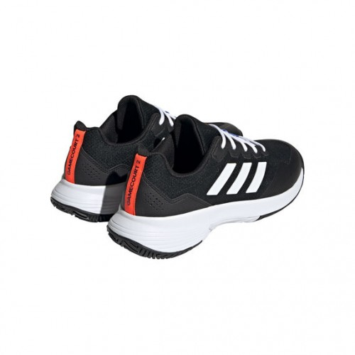 adidas Game Court 2 All Court Incaltaminte Tenis Barbati Negru, Alb, Rosu [5]