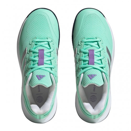 adidas Game Court 2 Clay Incaltaminte Tenis Zgura Femei Verde mint, Argintiu, Violet   călță [3]