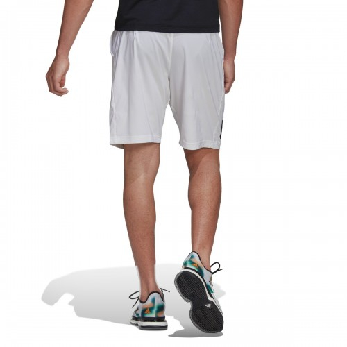 adidas London Ergo 9" Short Tenis Barbati Alb, Negru [3]
