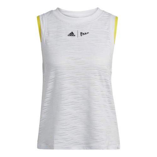 adidas London Parley Match Tank Top Tenis Femei Alb, Negru, Verde deschis [1]