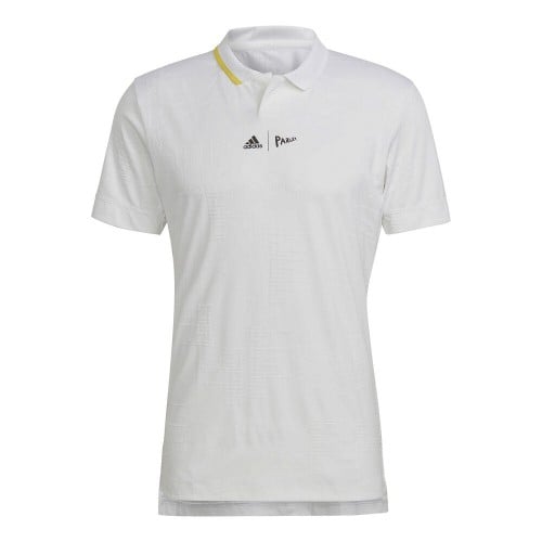 adidas London Parley Polo Tricou Tenis Barbati Alb, Negru, Verde deschis [1]