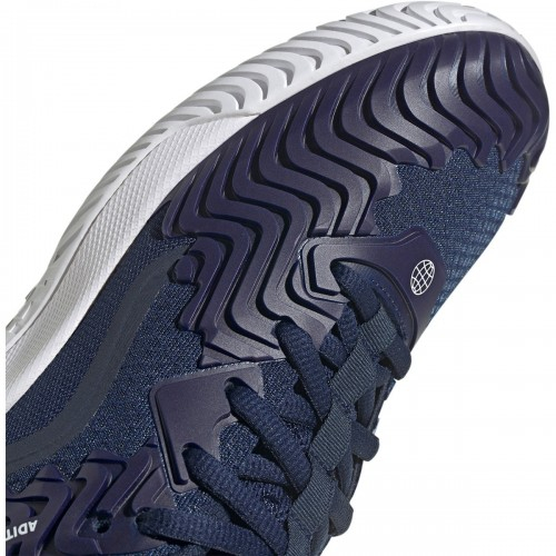 adidas SoleMatch Control All Court Incaltaminte Tenis Barbati Bleumarin, Argintiu, Alb [7]