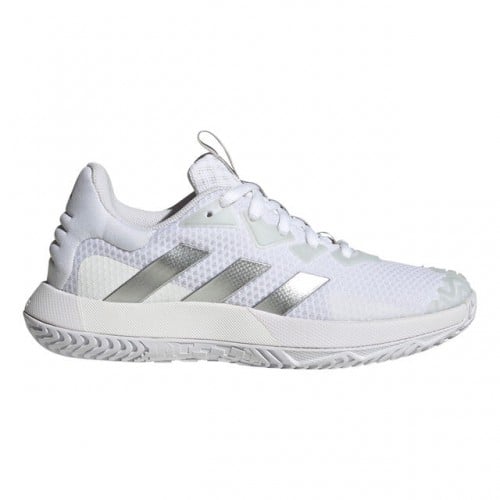 adidas SoleMatch Control All Court Incaltaminte Tenis Femei Alb, Argintiu [1]