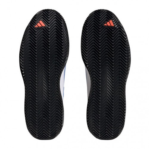 adidas SoleMatch Control Clay Incaltaminte Tenis Zgura Barbati Albastru deschis, Negru, Alb, Rosu [9]