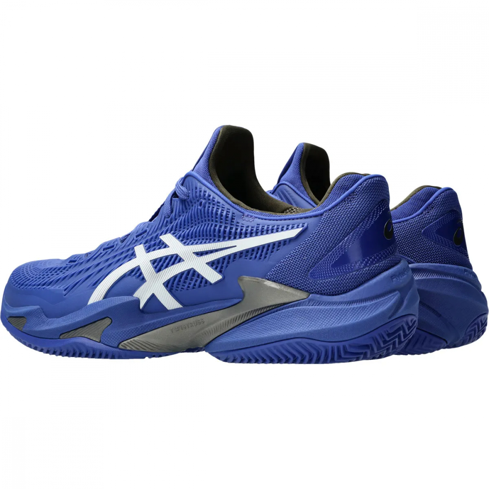 Asics Court FF 3 Clay Incaltaminte Tenis Zgura Barbati Albastru, Alb, Negru [4]