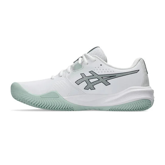 Asics Gel-Challenger 15 Clay Incaltaminte Tenis Zgura Barbati Alb, Negru, Albastru grena [2]