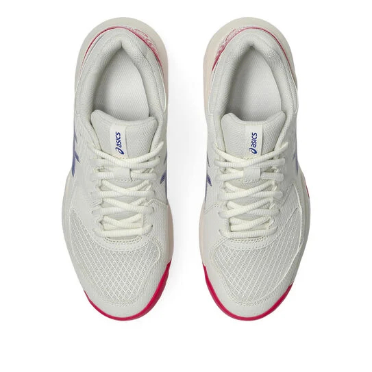 Asics Gel-Dedicate 8 All Court Incaltaminte Tenis Femei Alb, Roz berry, Albastru [3]
