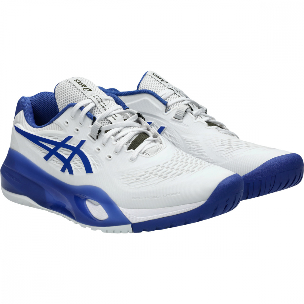Asics Gel-Resolution X All Court Incaltaminte Tenis Barbati Alb, Albastru, Negru [3]