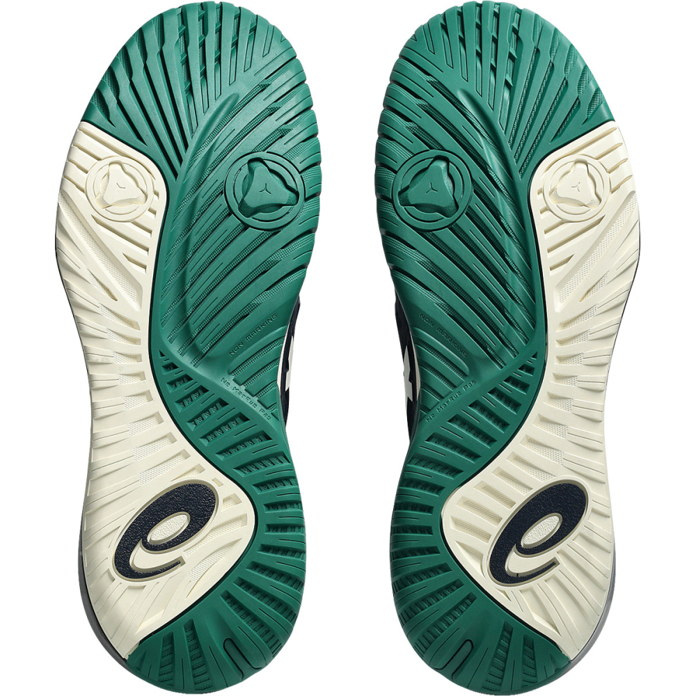Asics Gel-Resolution X All Court Incaltaminte Tenis Barbati Bleumarin, Crem, Verde [6]