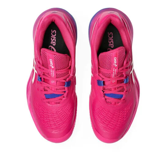 Asics Gel-Resolution X Clay Incaltaminte Tenis Zgura Femei  Roz berry, Crem, Albastru [3]