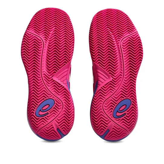 Asics Gel-Resolution X Clay Incaltaminte Tenis Zgura Femei  Roz berry, Crem, Albastru [4]