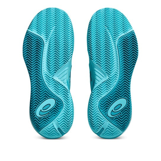 Asics Gel-Resolution X Clay Incaltaminte Tenis Zgura Barbati Albastru turcoaz, Albastru deschis [4]