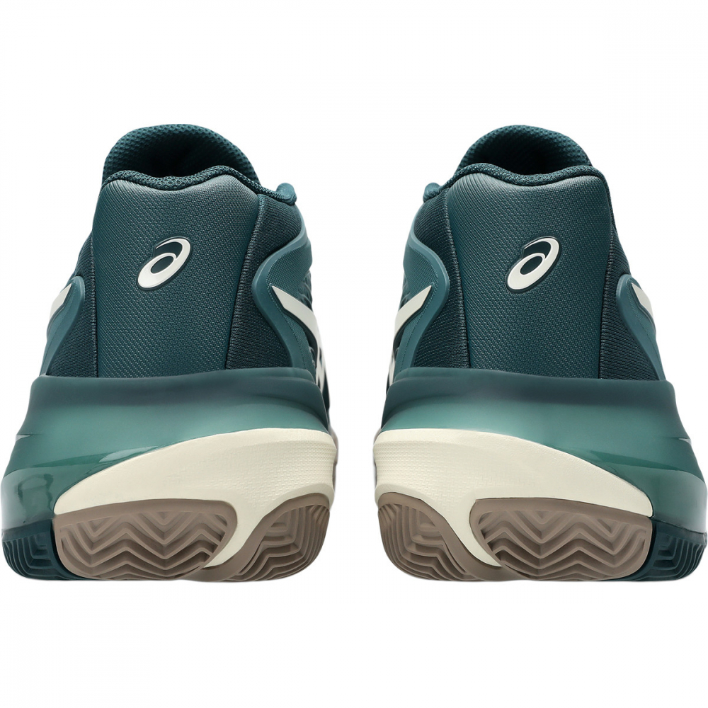 Asics Gel-Resolution X Clay Incaltaminte Tenis Zgura Barbati Verde inchis, Verde deschis, Bej [7]