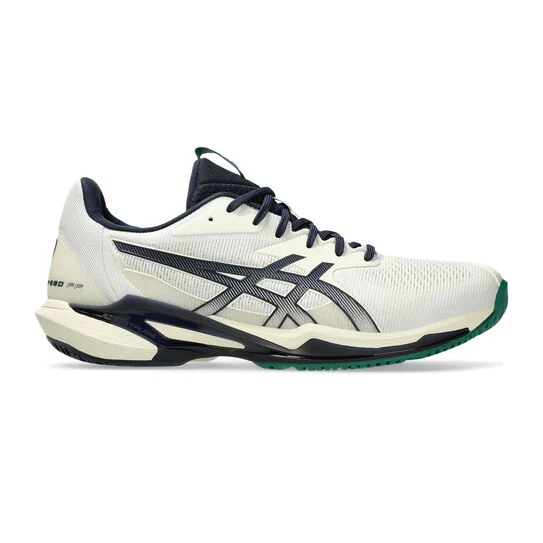 Asics Solution Speed FF 3 All Court Incaltaminte Tenis Barbati Crem, Bleumarin, Verde [1]